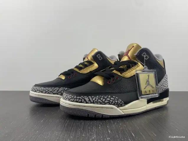 WMNS Gold Air Black Jordan CK9246-067 3 0701